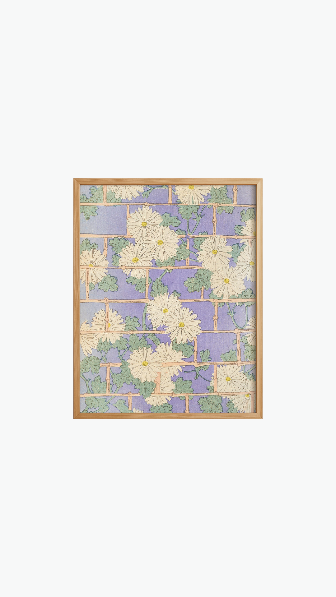 FLOWERS ON THE WALL