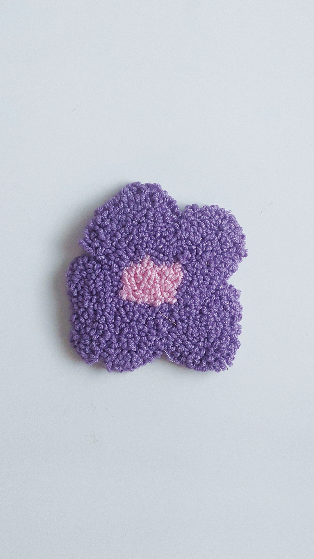LILAC FLOWER PUNCH COASTER