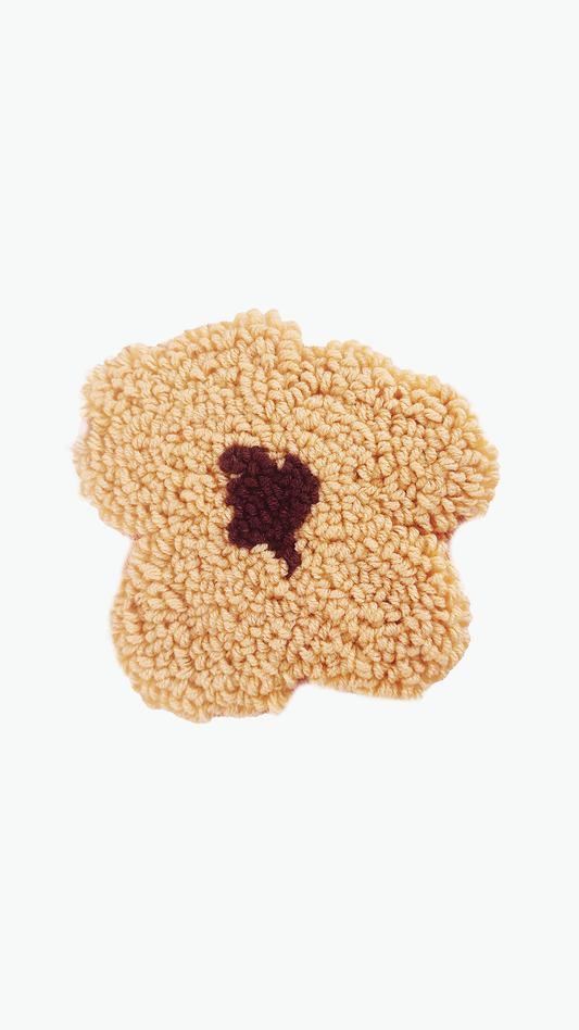 YELLOW FLOWER PUNCH COASTER