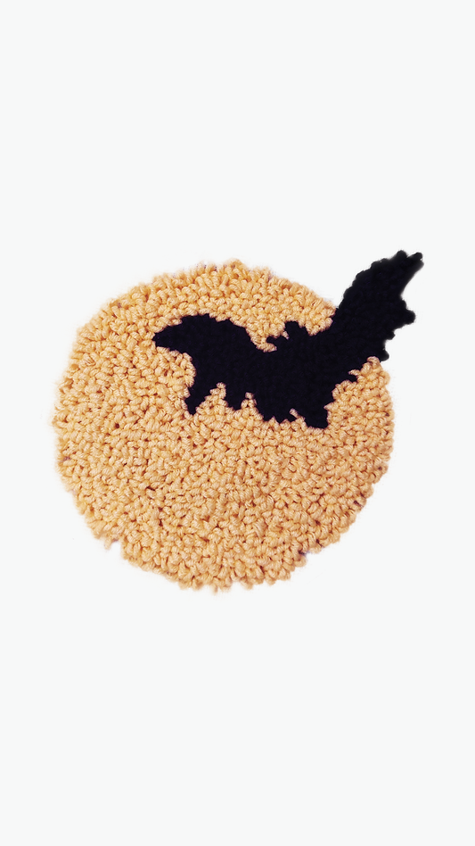 BAT MOON HALLOWEEN PUNCH COASTER