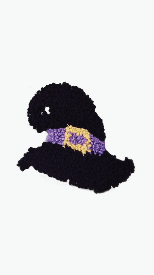 WITCH HAT HALLOWEEN PUNCH COASTER