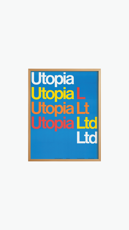 BLUE TYPO