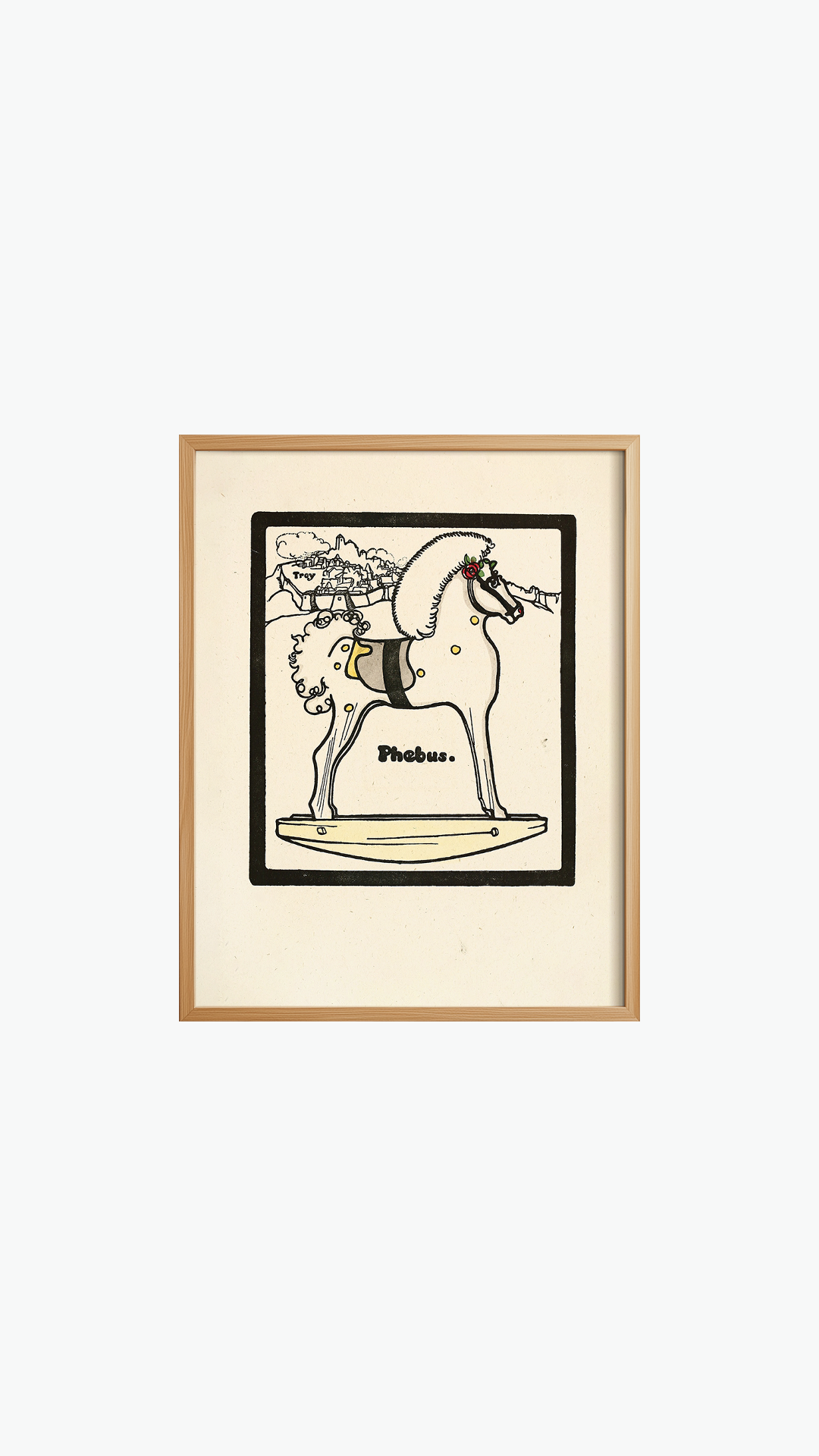 WOODEN HORSE TOY