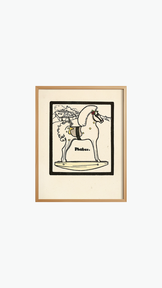 WOODEN HORSE TOY